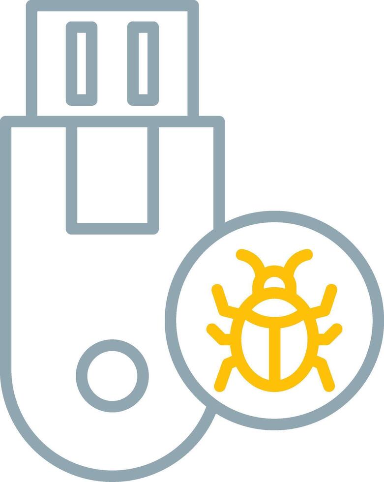 Usb Icon Design Symbol vector