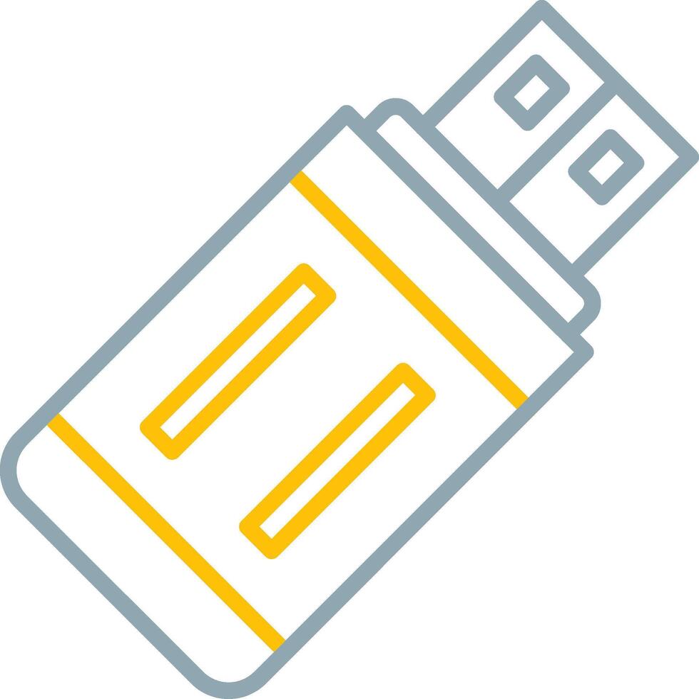 Usb Flash Drive Icon Design Symbol vector