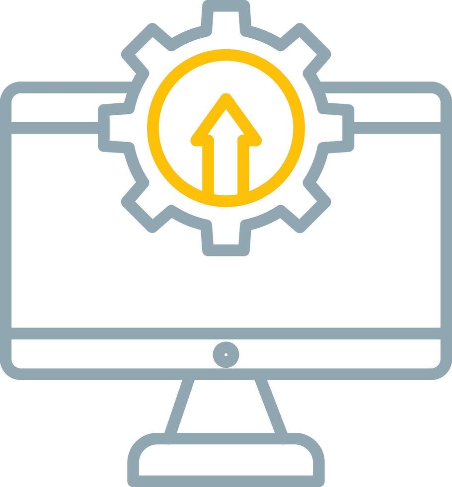 Upgrade Icon Design Symbol vector