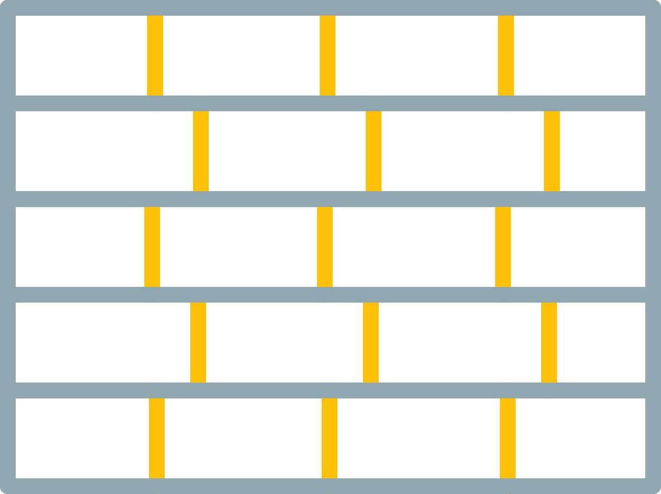Wall Icon Design Symbol vector