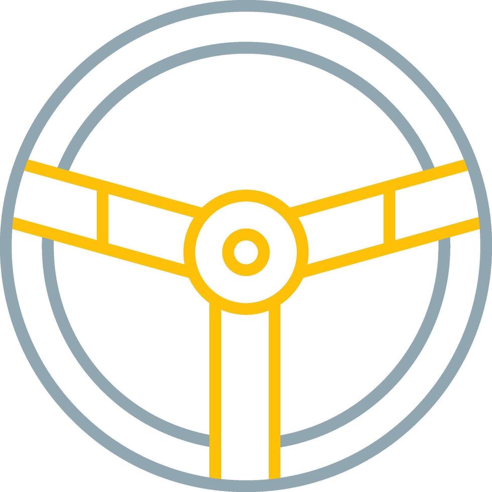 Steering Wheel Icon Design Symbol vector