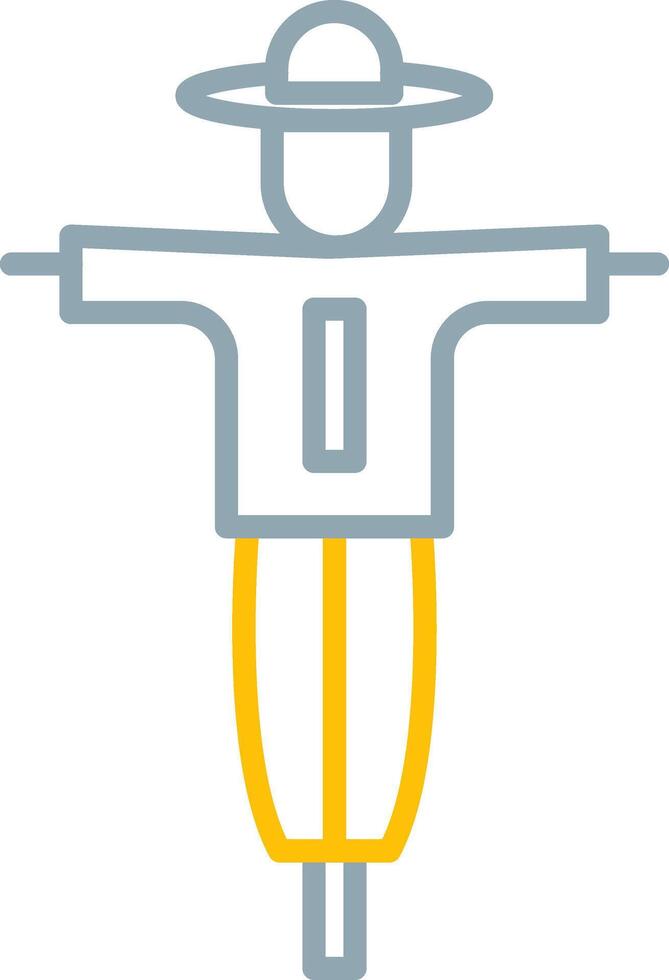 Scarecrow Icon Design Symbol vector