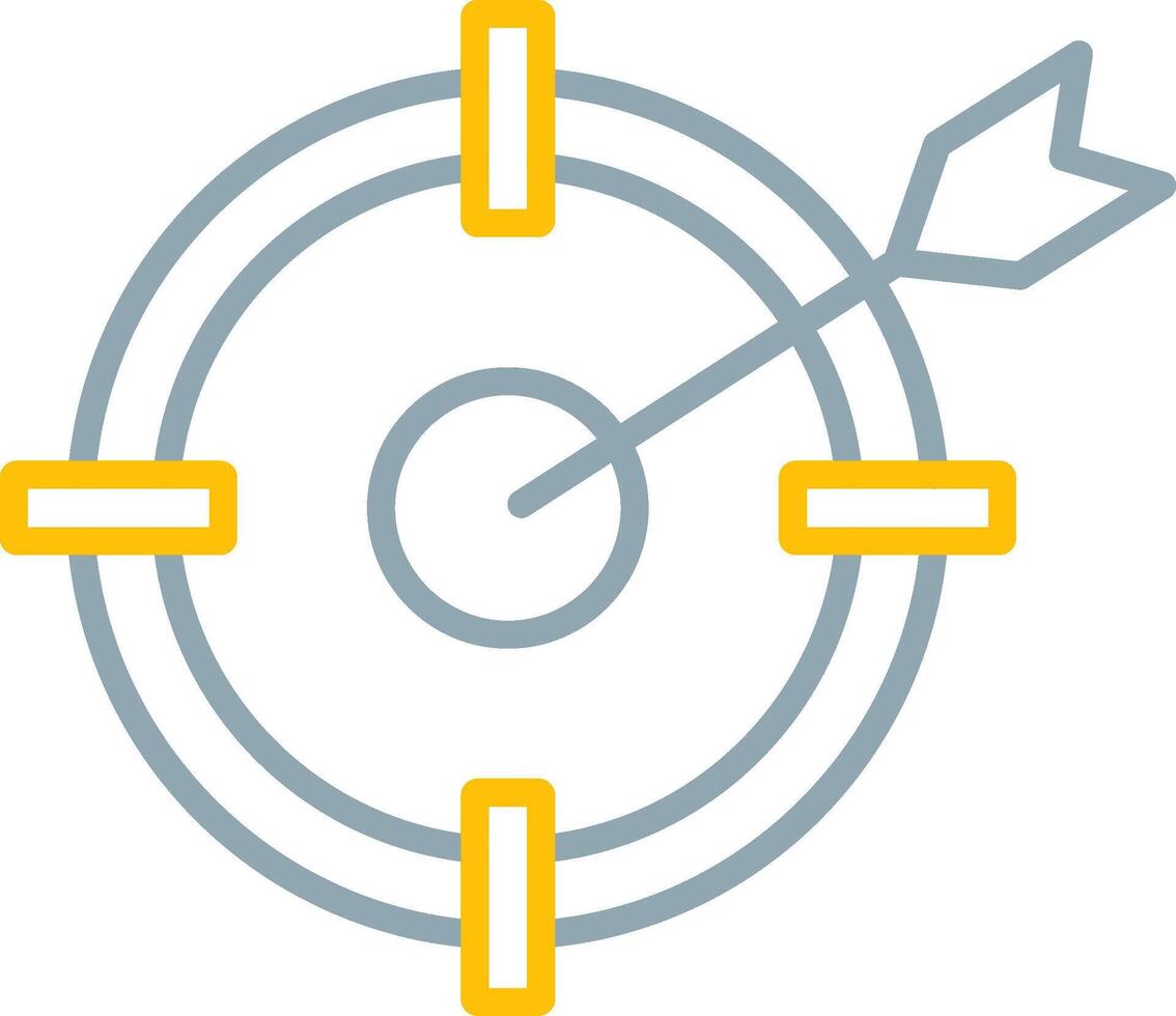 Target Icon Design Symbol vector