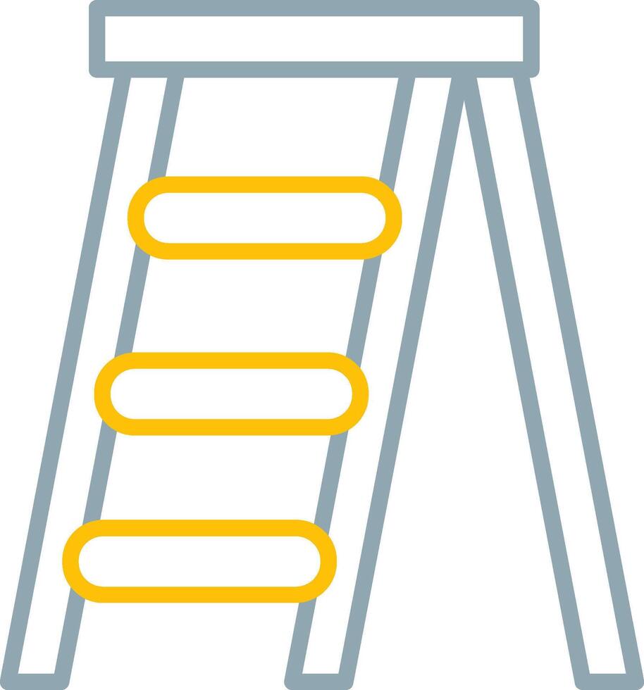 Step Ladder Icon Design Symbol vector