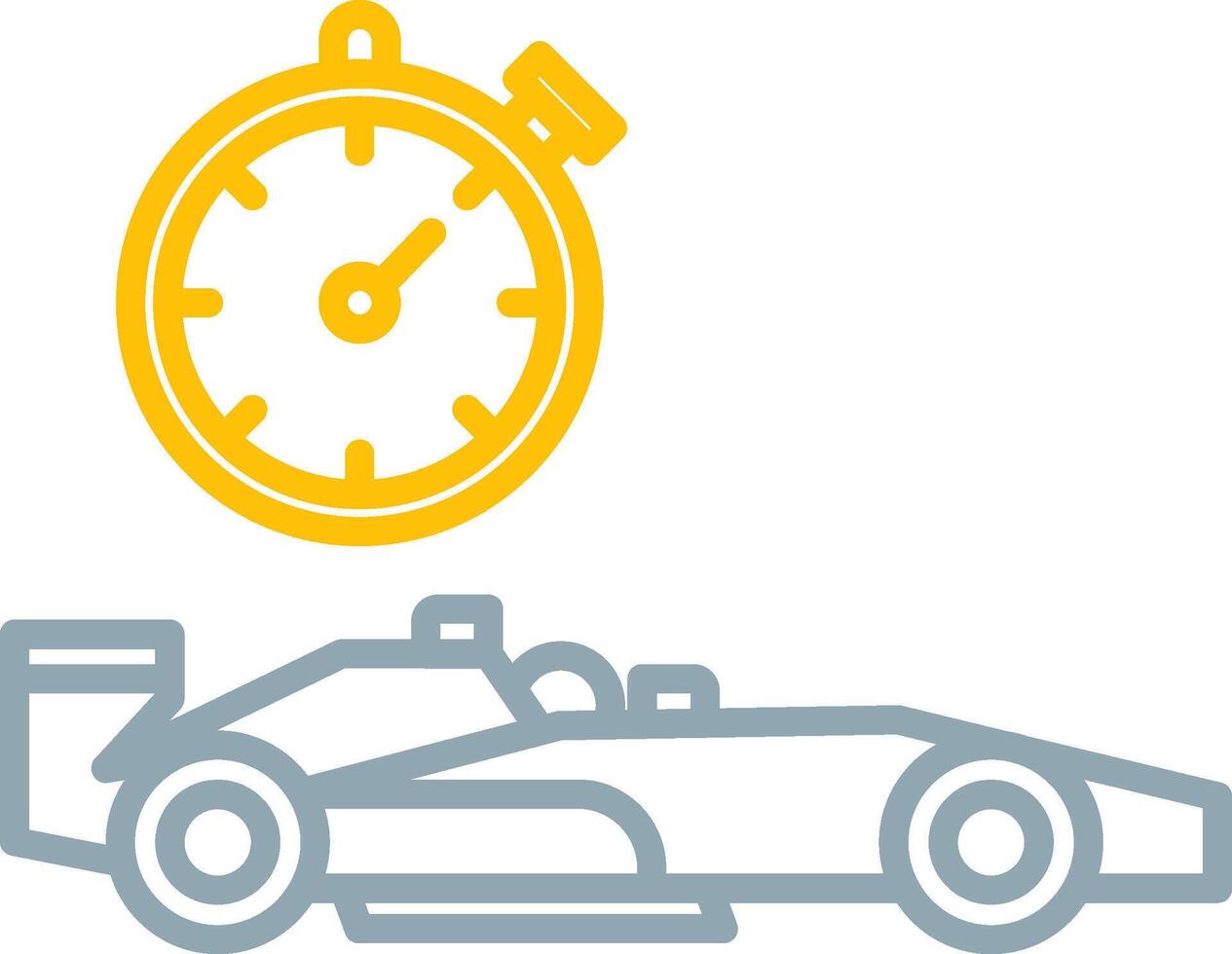 Stopwatch Icon Design Symbol vector