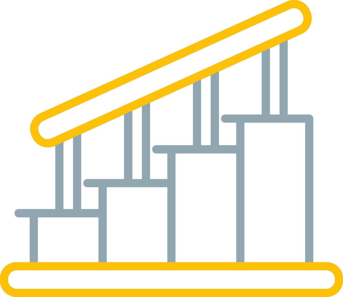 Stairs Icon Design Symbol vector