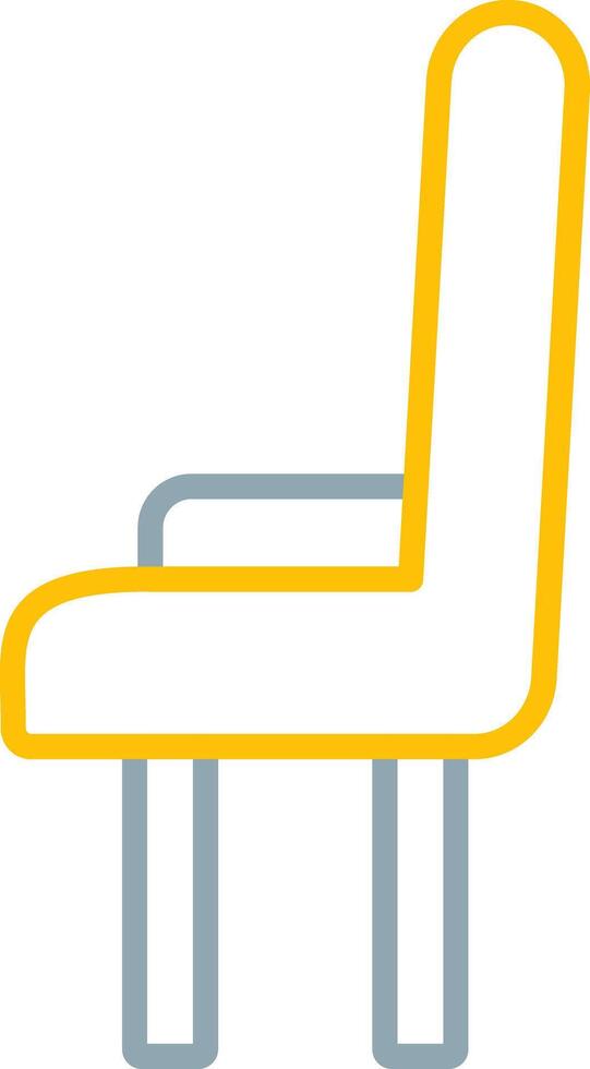 Dining Chair Icon Design Symbol vector