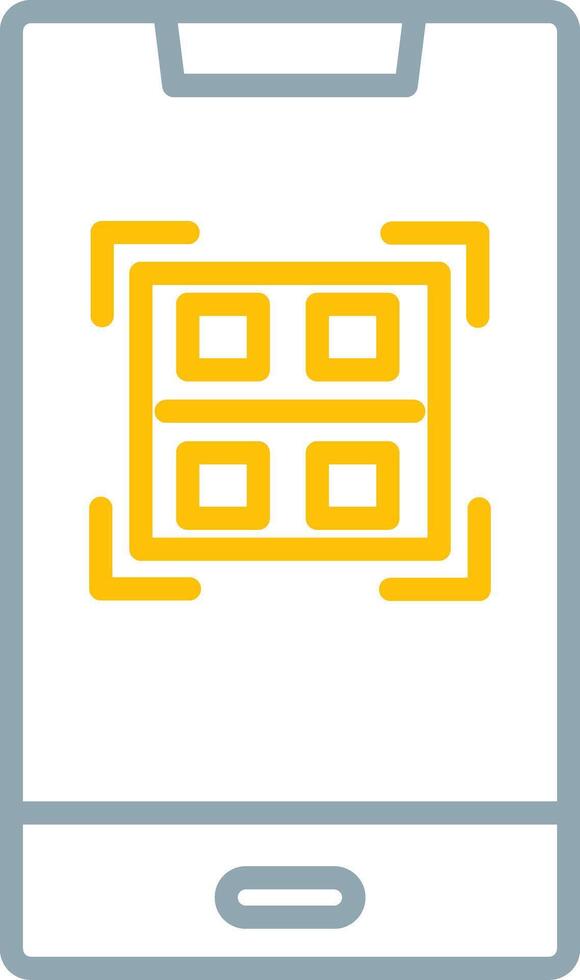 Qr Code Icon Design Symbol vector
