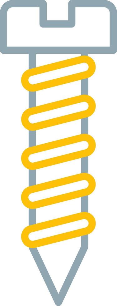 Screw Icon Design Symbol vector