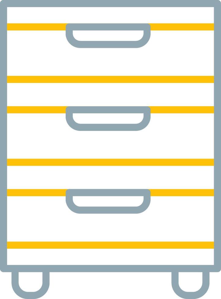 Cabinet Icon Design Symbol vector