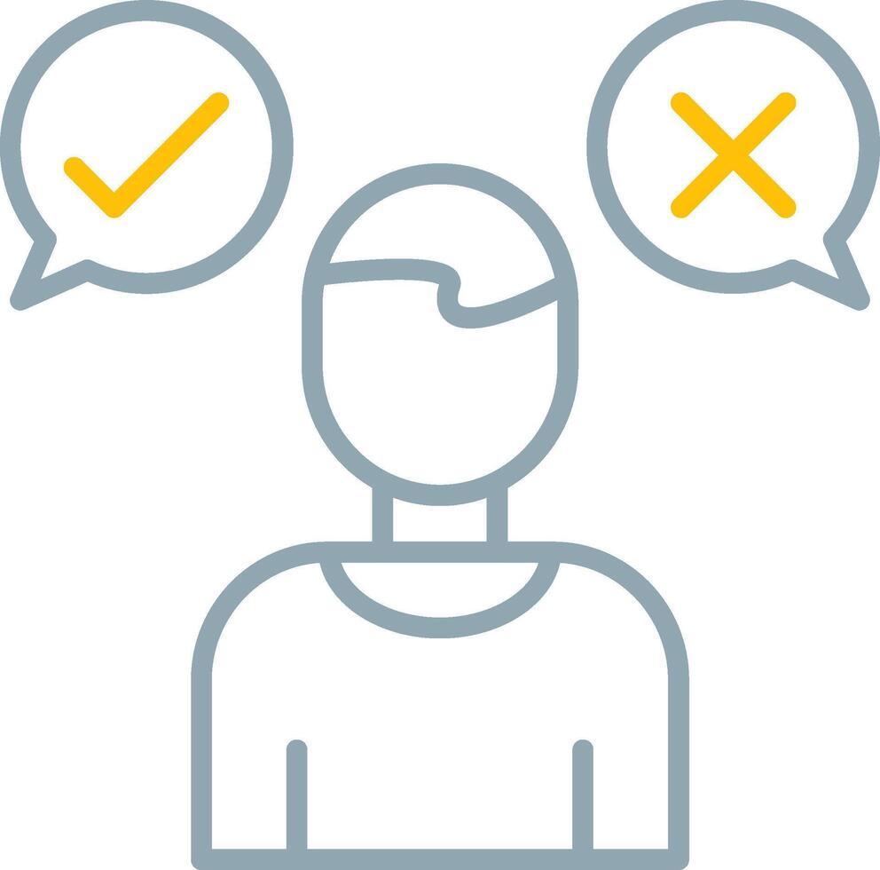 Decision Marker Icon Design Symbol vector