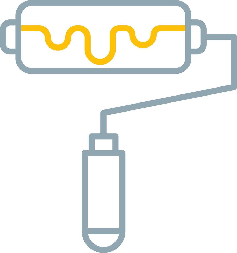 Roller Icon Design Symbol vector