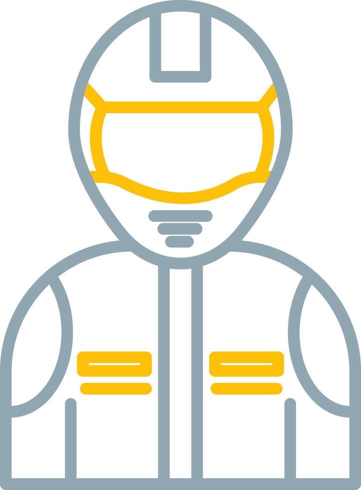 Racer Icon Design Symbol vector