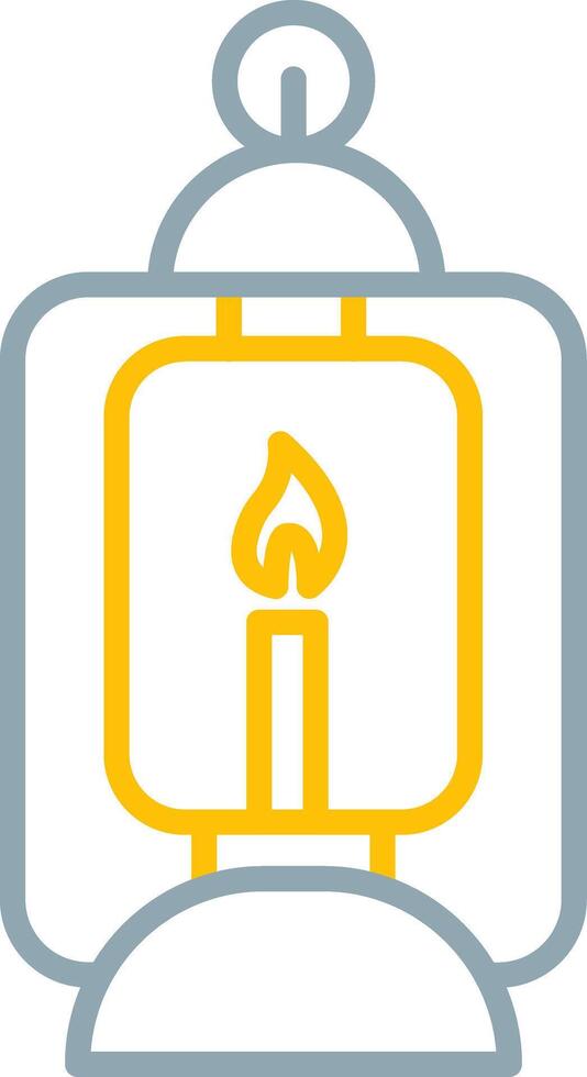 Oil Lamp Icon Design Symbol vector