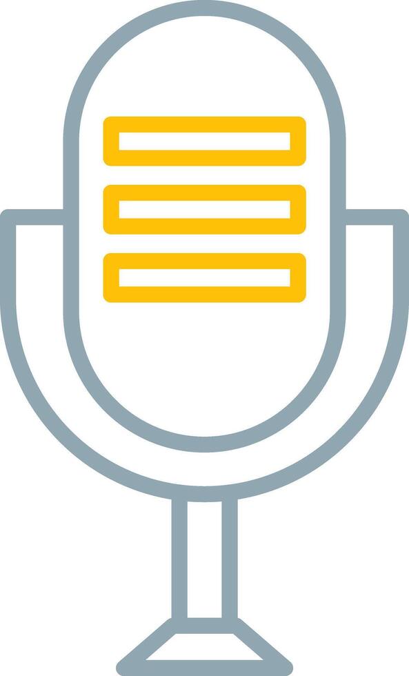 Microphone Icon Design Symbol vector