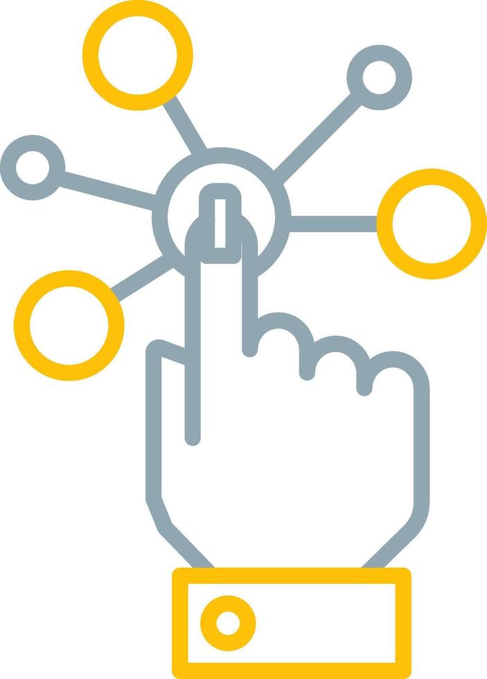 Interaction Icon Design Symbol vector
