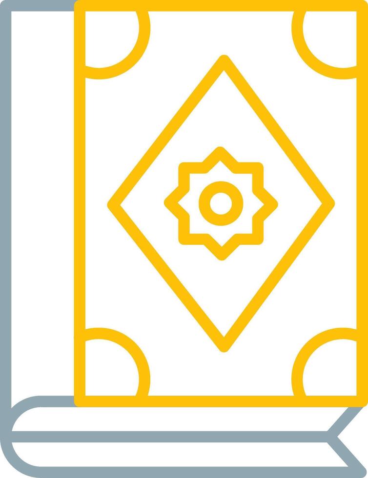 Quran Icon Design Symbol vector