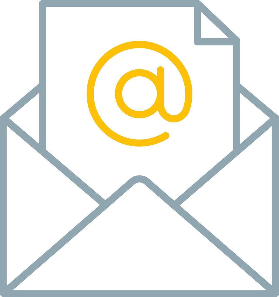 Mail Icon Design Symbol vector