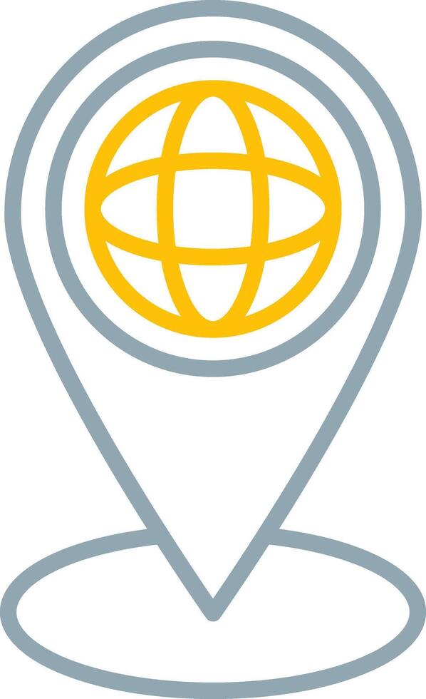 Geospatial Technology Icon Design Symbol vector