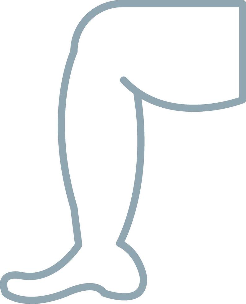 Leg Icon Design Symbol vector