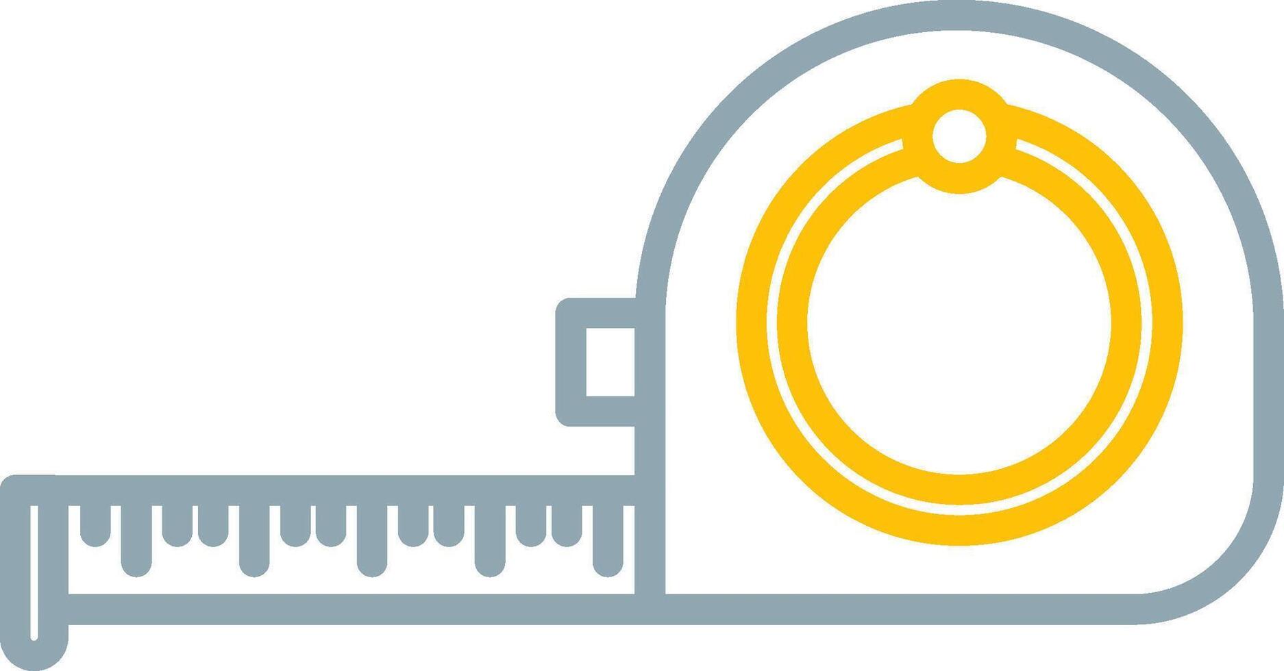 Measuring Tape Icon Design Symbol vector