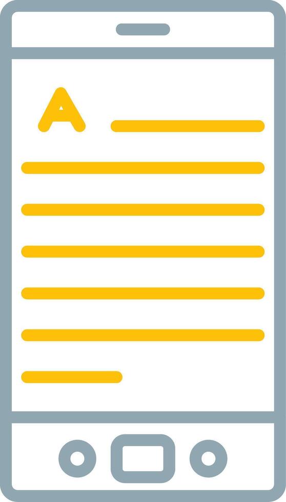 Kindle Icon Design Symbol vector