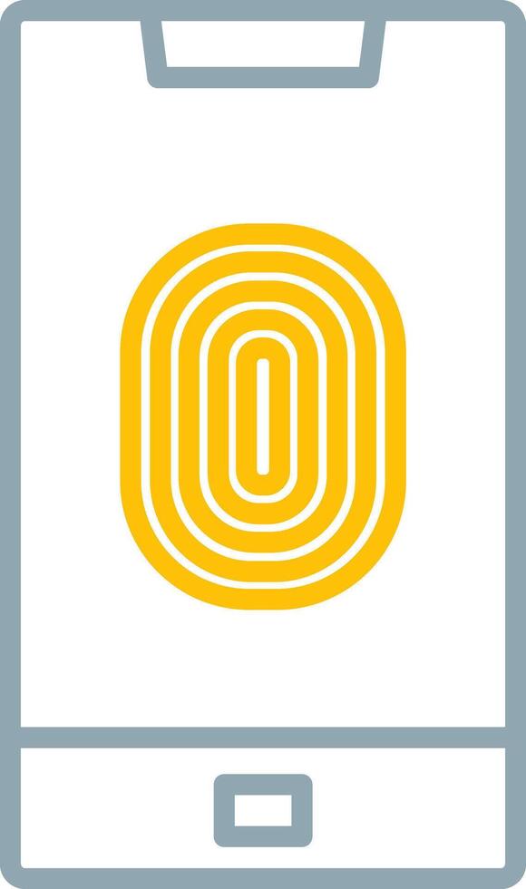 Fingerprint Icon Design Symbol vector