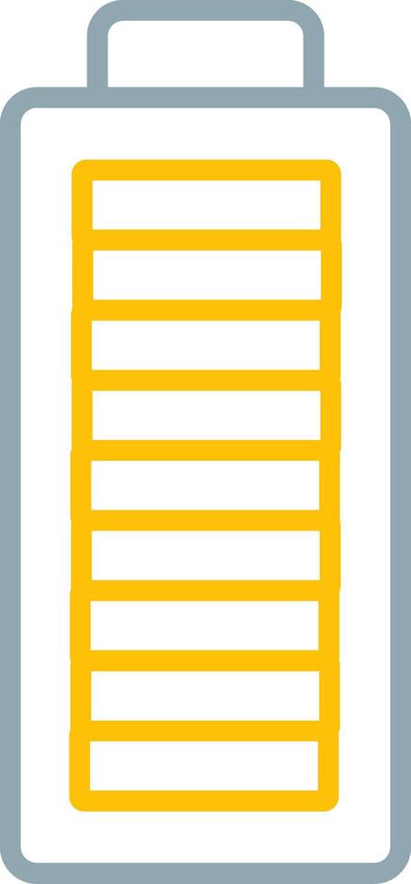 Full Battery Icon Design Symbol vector