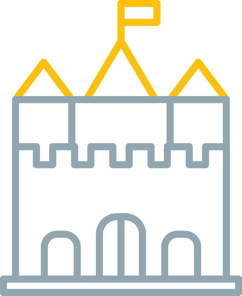 Castle Icon Design Symbol vector