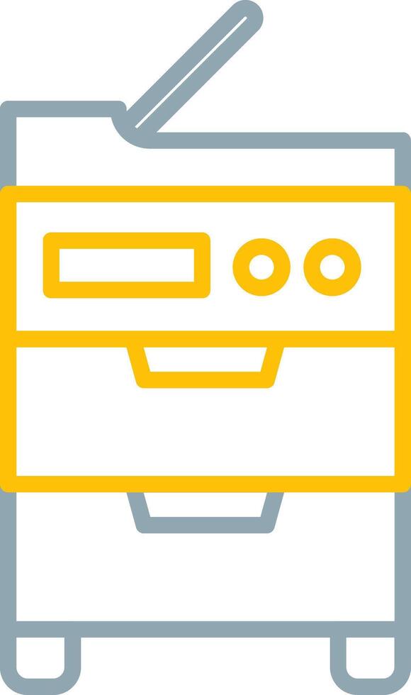 Copy Machine Icon Design Symbol vector