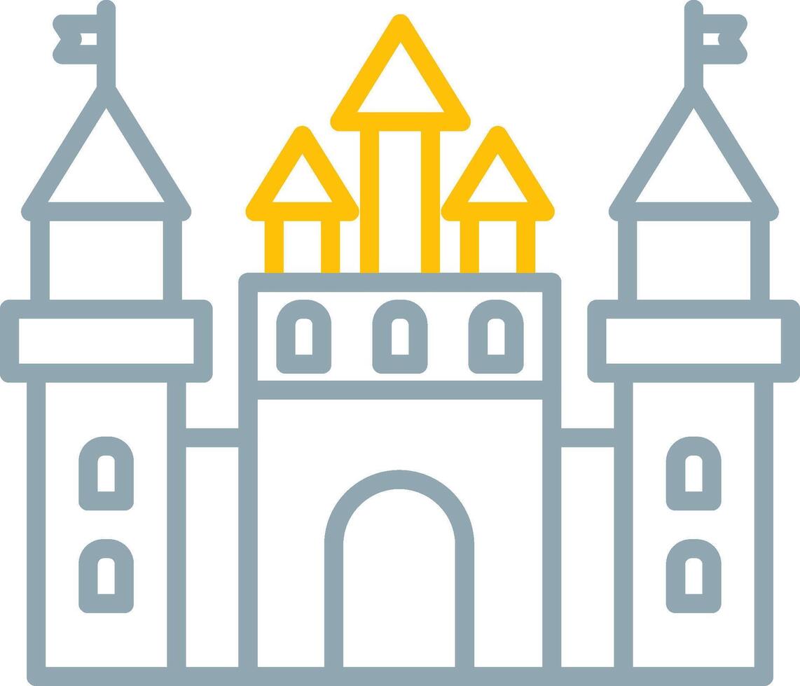 Castle Icon Design Symbol vector