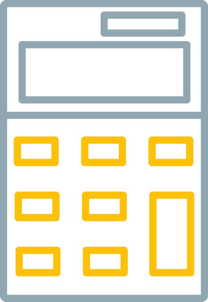Calculator Icon Design Symbol vector