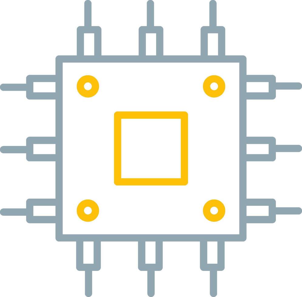 Chip Icon Design Symbol vector