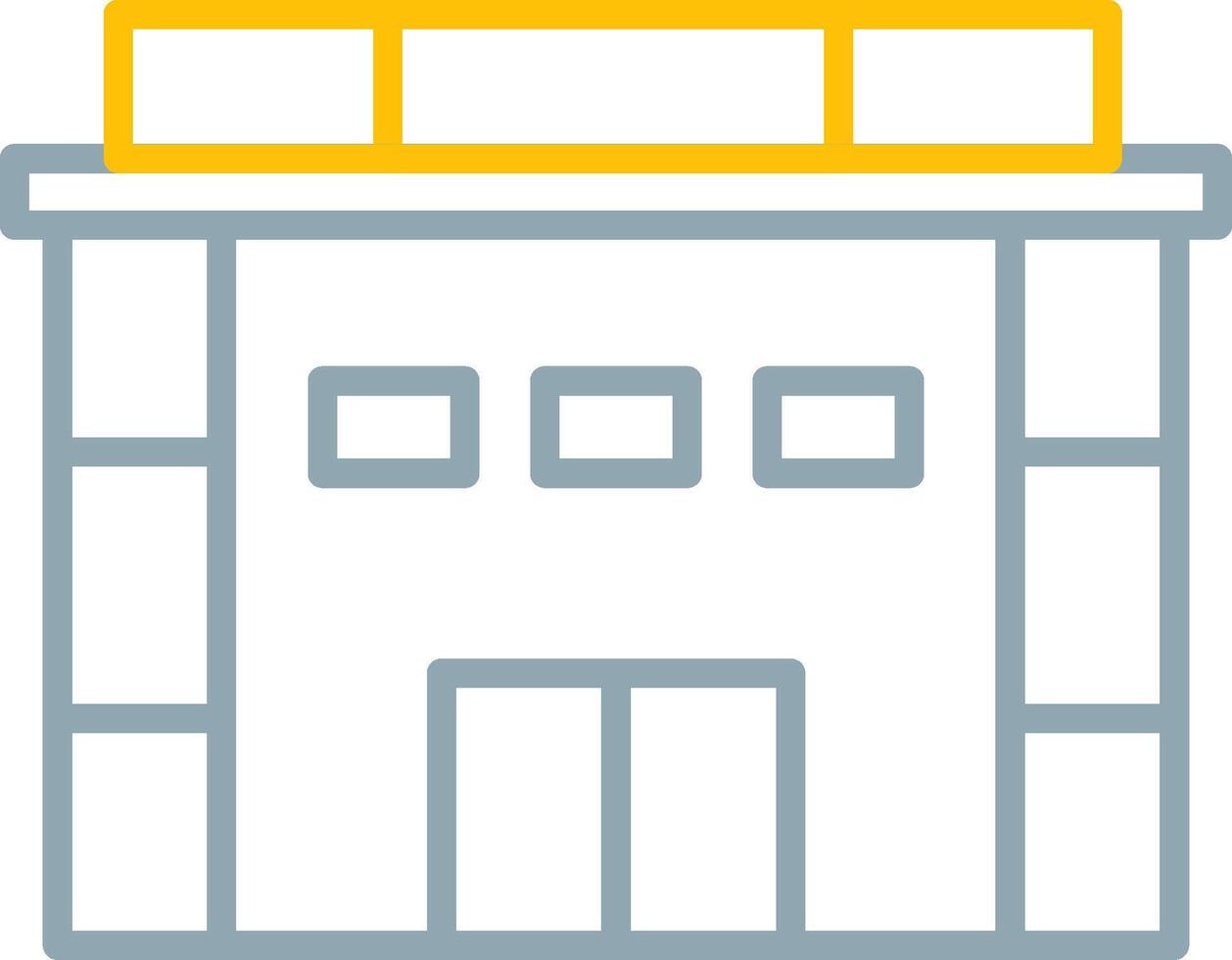 Building Icon Design Symbol vector