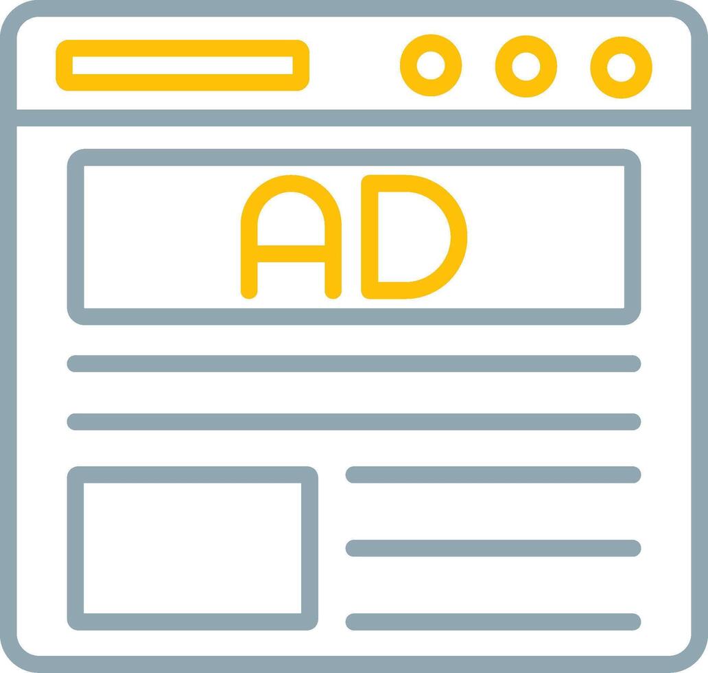 Banner Icon Design Symbol vector
