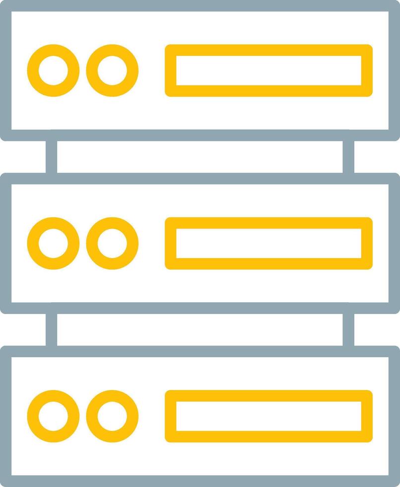 Database Icon Design Symbol vector