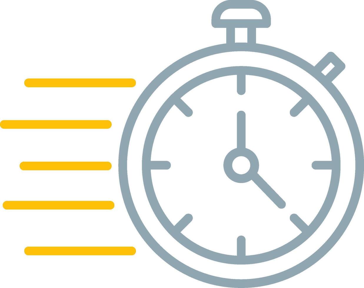 Fast Time Icon Design Symbol vector