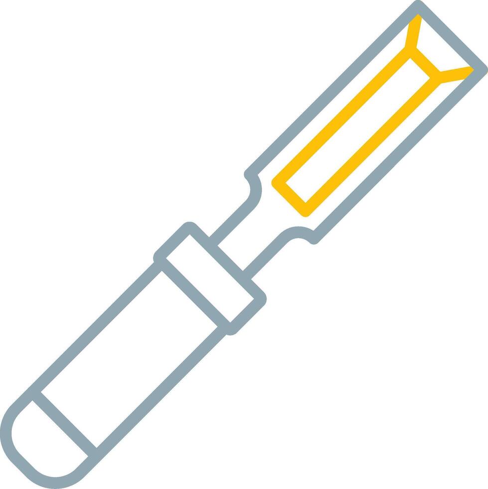 Chisel Icon Design Symbol vector