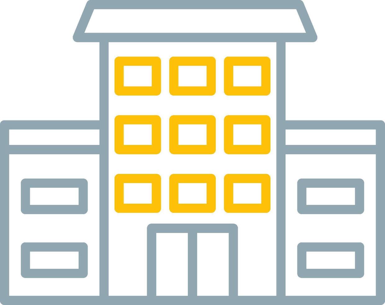 Building Icon Design Symbol vector