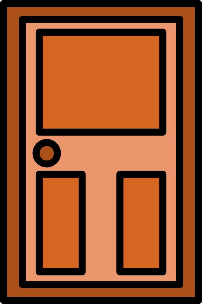 Door Icon Design Symbol vector