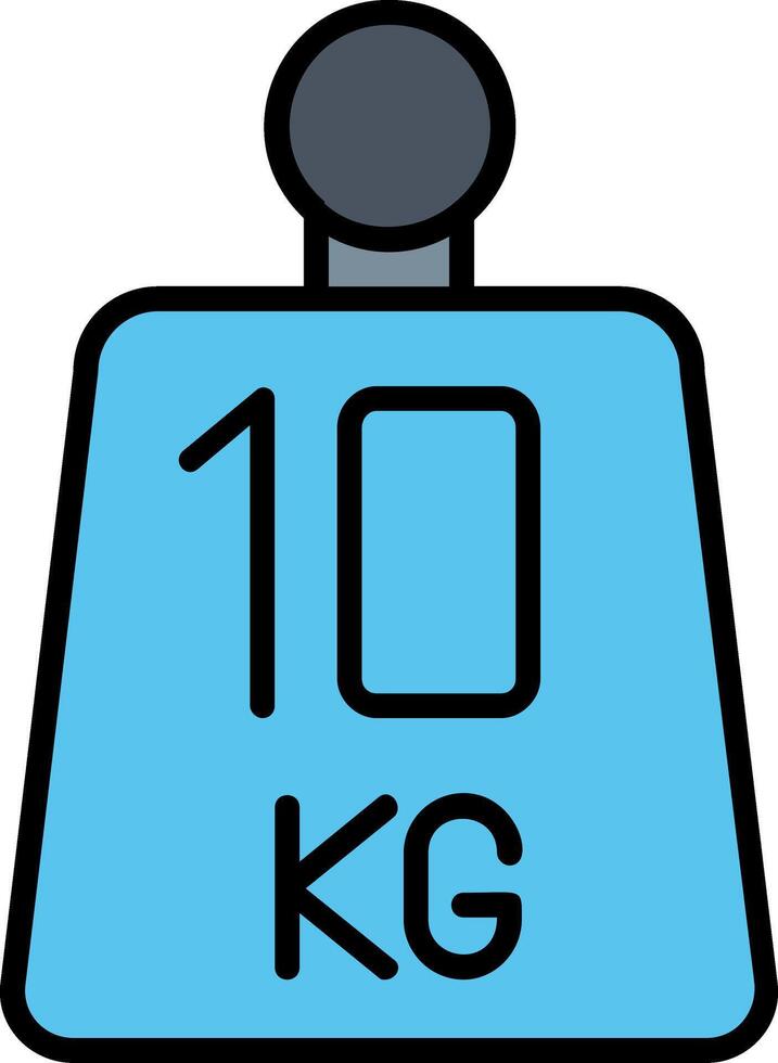 Weights Icon Design Symbol vector