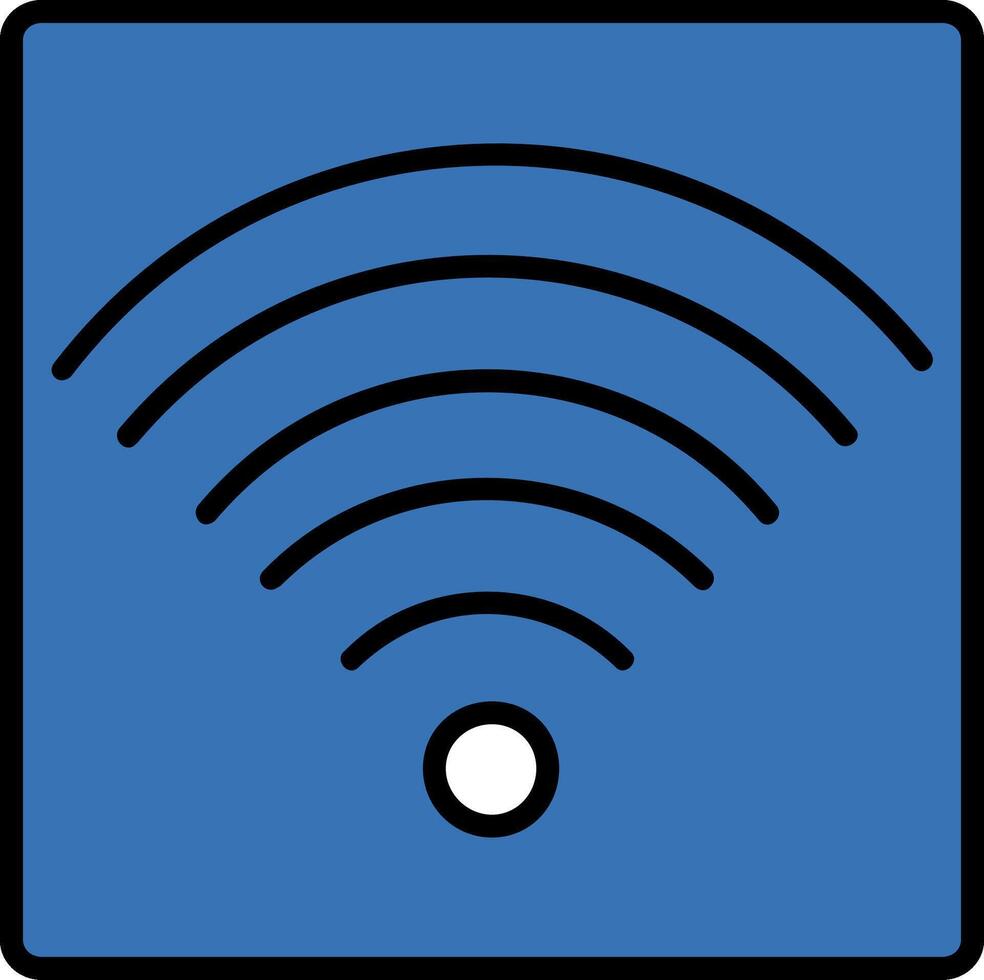 Wifi Icon Design Symbol vector