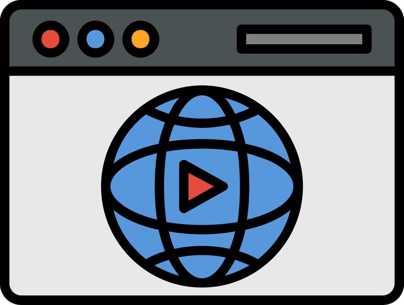 Website Icon Design Symbol vector