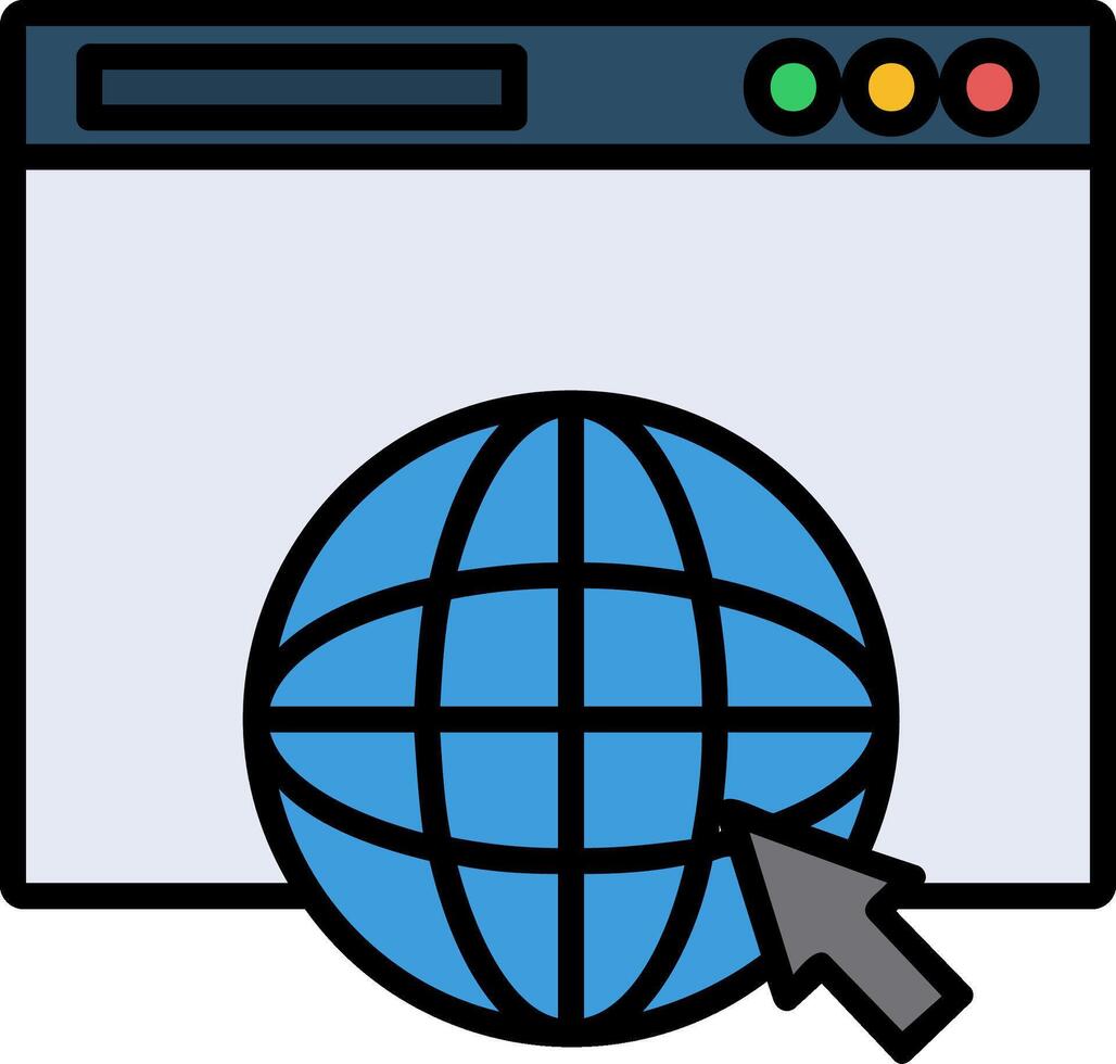 Web Page Icon Design Symbol vector