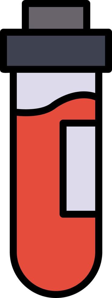 Test Tube Icon Design Symbol vector