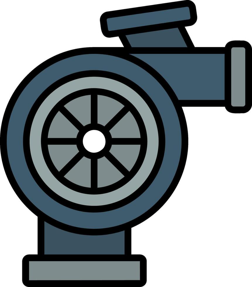 Turbo Icon Design Symbol vector