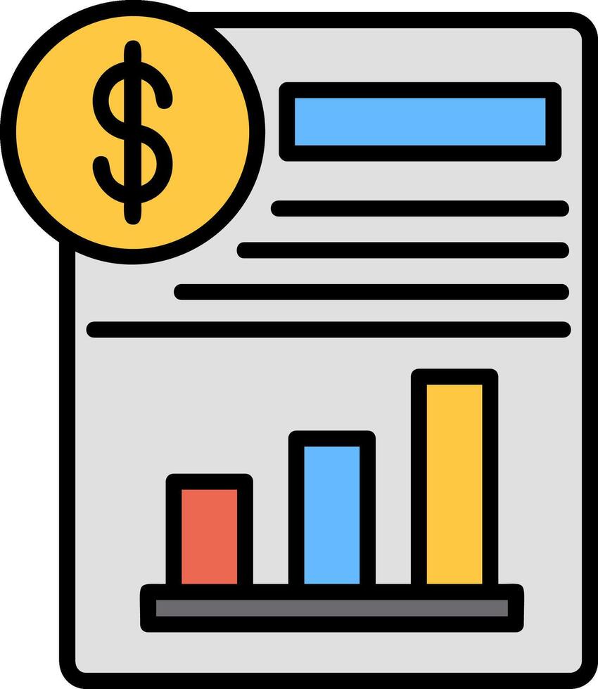 Statement Icon Design Symbol vector
