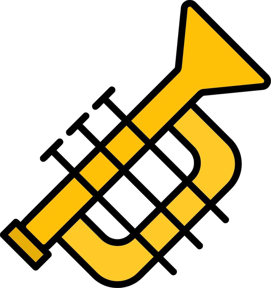 Trumpet Icon Design Symbol vector