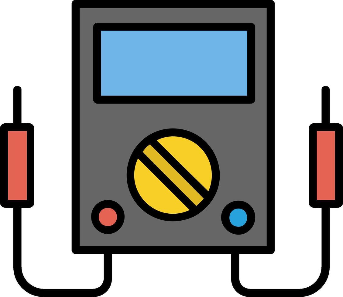 Voltmeter Icon Design Symbol vector