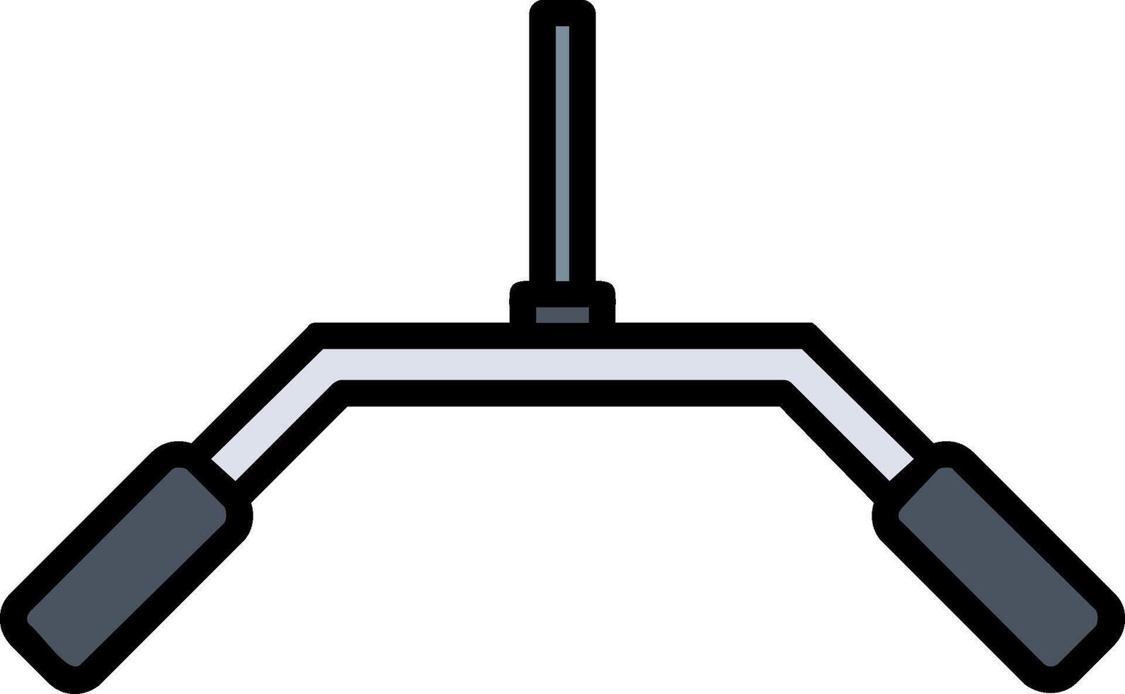 Weight Bar Icon Design Symbol vector